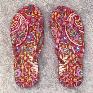 Vera Bradley flip flops!